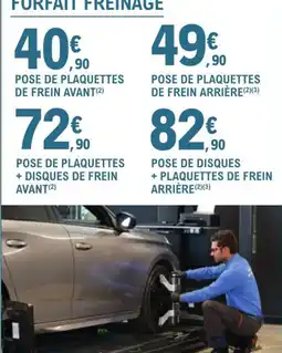 E.Leclerc L'Auto FORFAIT FREINAGE offre