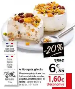 Thiriet 4 Nougats glacés offre