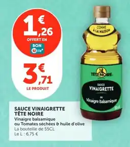 Utile TÊTE NOIRE Sauce vinaigrette offre