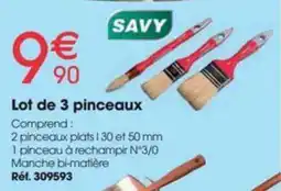 Brico Pro Savy pinceaux offre