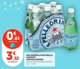 Utile San Pellegrino Eau minérale naturelle gazeuse offre