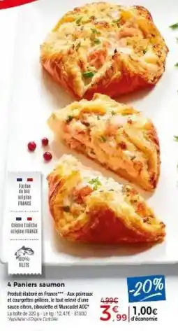 Thiriet 4 Paniers saumon offre
