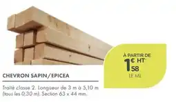 Point Vert CHEVRON SAPIN/EPICEA offre