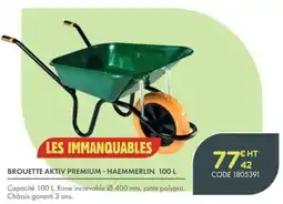 Point Vert HAEMMERLIN Brouette Aktiv Premium offre