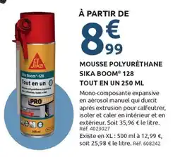 Mr Bricolage Sika Mousse polyuréthane offre