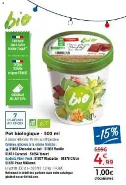 Thiriet Bio pot biologique offre