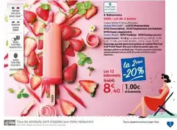 Thiriet 6 bâtonnets offre