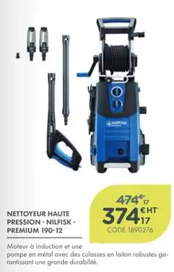 Point Vert Nilfisk Nettoyeur haute pression Premium 190-12 offre