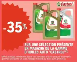 E.Leclerc L'Auto Castrol Huiles auto offre