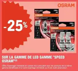 E.Leclerc L'Auto Osram led gamme "speed" offre