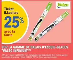 E.Leclerc L'Auto Valeo Balais d'essuie-glaces offre