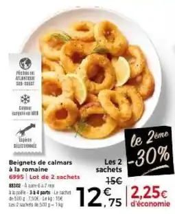 Thiriet Beignets de calmars à la romaine offre