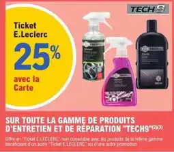 E.Leclerc L'Auto Tech9 d'entretien et de reparation offre