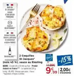 Thiriet Coquilles St-Jacques offre