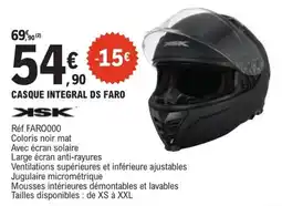 E.Leclerc L'Auto XSK CASQUE INTEGRAL DS FARO offre