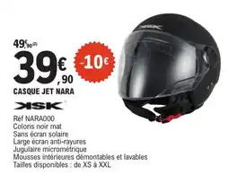 E.Leclerc L'Auto XSK CASQUE JET NARA offre