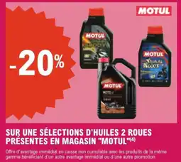 E.Leclerc L'Auto Motul d'huiles 2 roues offre