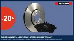 E.Leclerc L'Auto Ferodo disque de frein arrieres offre