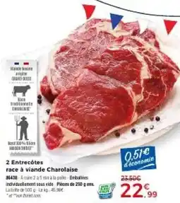 Thiriet Charolaise Entrecôtes offre