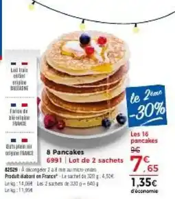 Thiriet 8 Pancakes offre