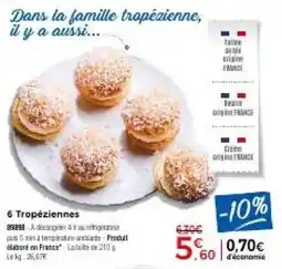 Thiriet Tropéziennes offre