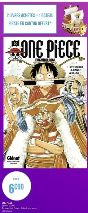 Géant Casino One piece offre