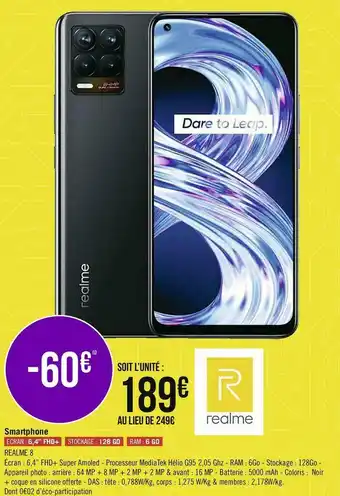 Realme smartphone