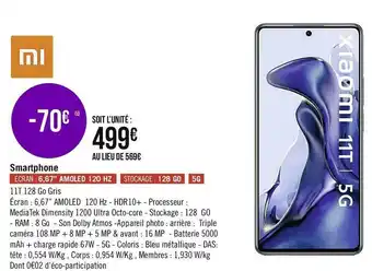 Géant Casino Xiaomi smartphone offre