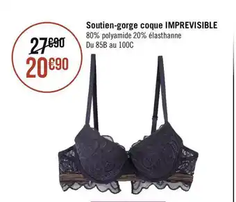 Géant Casino Billet doux soutien-gorge coque imprevisible offre