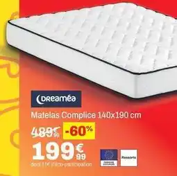 BUT Matelas complice 140x190 cm offre