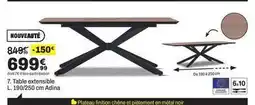 BUT Chêne - table extensible offre