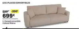BUT Les 3 places convertibles offre