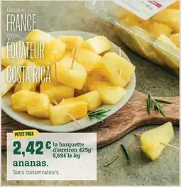 Fresh ananas. offre
