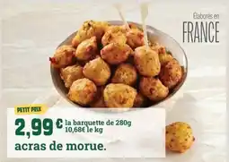 Fresh acras de morue offre