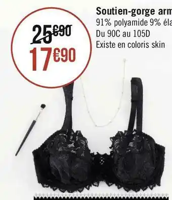 Géant Casino Sans complexe soutien-gorge armatures offre