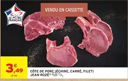 Intermarché JEAN ROZÉ CÔTE DE PORC offre