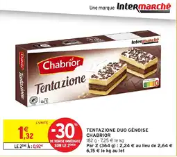 Intermarché Chabrior Tentazione offre