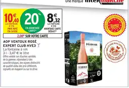 Intermarché Express Ventoux AOP Ventoux Rosé offre