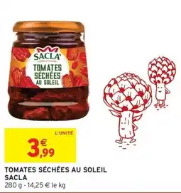 Intermarché Express SACLA TOMATES SÉCHÉES AU SOLEIL offre