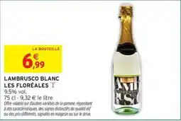 Intermarché Express Les Floréales Lambrusco Blanc offre