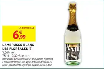 Les Floréales Lambrusco Blanc