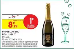 Intermarché Express Bellussi Prosecco Brut offre