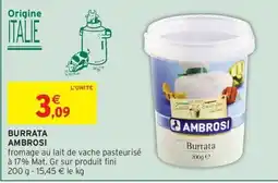 Intermarché Express AMBROSI Burrata offre