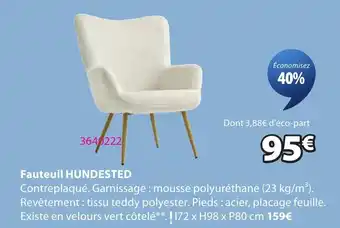 JYSK HUNDESTED Fauteuil offre