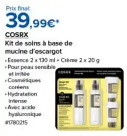 Costco COSRX Kit de soins à base de mucine d'escargot offre