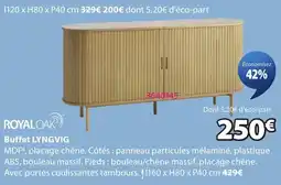 JYSK ROYAL OAK Buffet LYNGVIG offre