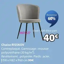 JYSK RISSKOV Chaise offre