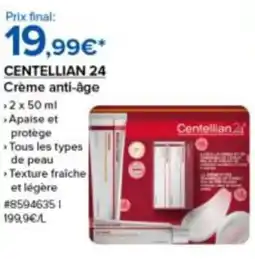Costco CENTELLIAN 24 Crème anti-âge offre