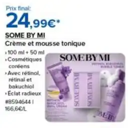 Costco SOME BY MI Crème et mousse tonique offre