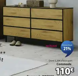 JYSK Commode OPENSE offre